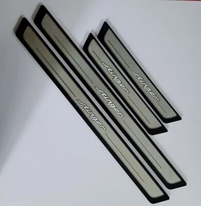 LED Door Scuff Metal Plate 4p for 2017-2018-2019-2020-2021-2022-2023 Kia Stinger - Bild 1 von 17