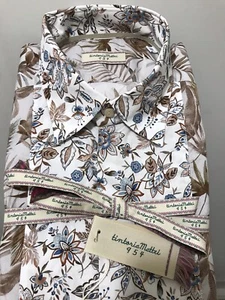 TINTORIA MATTEI Italian special beautiful shirt, 16/41 ~ M/50/40US NWT $450 - Picture 1 of 6