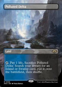 MTG - (Borderless) POLLUTED DELTA - Modern Horizons 3 (R) - Picture 1 of 1