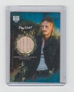 TOPPS WALKING DEAD ROAD TO ALEXANDRIA DWIGHT BAT CARD  #/50!!