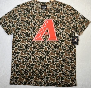 New Era MLB Arizona Diamondbacks Camo Baseball Baumwolle T-Shirt Herren X-Large Neu mit Etikett - Bild 1 von 5