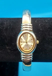 Quartz Woman's Bangle Cuff Wrist Watch - Picture 1 of 6