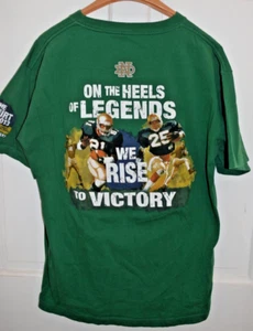 Notre Dame Football 2013 The Shirt Men’s Size Large L  Crew Neck Green - Picture 1 of 5