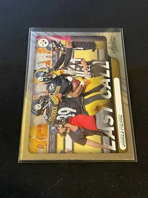 2022 Panini Absolute James Pierre LAST CALL insert Pittsburgh Steelers LC-20 - Image 1 of 2
