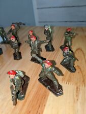 Lot of 14 Vintage Lone Star Military Army Men Figures, Harvey Series, A2