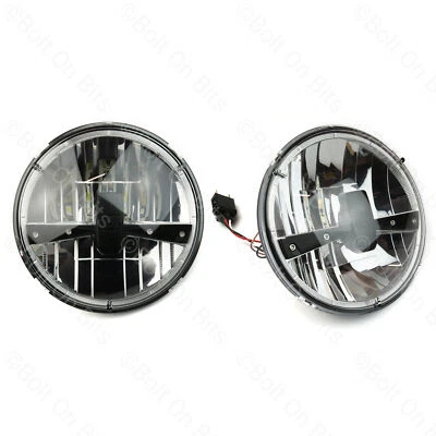RDX LED Headlamps/Headlights E mark RHD Defender 90/110 1983-2016 Tdi/Td5/Tdci - Image 1 of 4