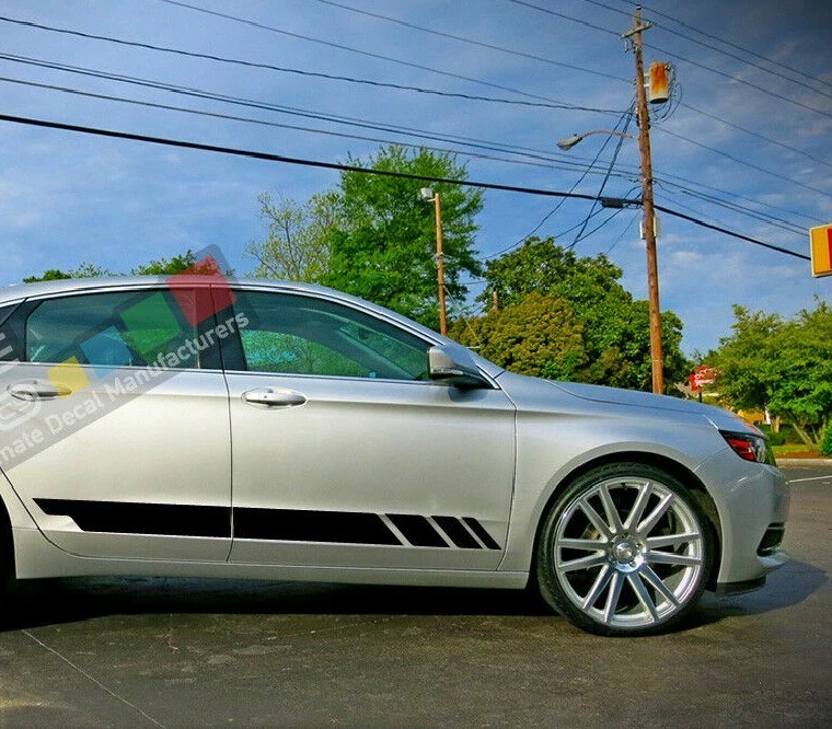 Raya de puerta lateral para Chevrolet Impala labio de luz LED labio 2014 2009 2018 2019 2020 Foto 1 de 4