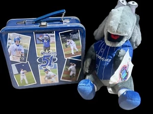 Las Vegas 51er ehemalige Minor League Baseball Cosmo Plüsch und Metall Brotdose - Bild 1 von 12