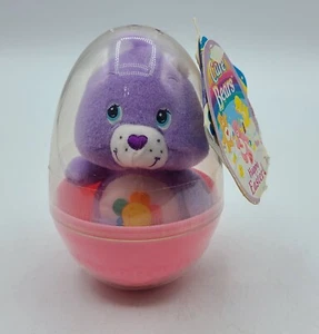 Care Bears Harmony Play Along Happy Easter Bear Plush Plastic Egg Damaged Tag - Picture 1 of 7