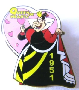 Disney Pin * Willabee & Ward - #43 Queen of Hearts #62351 - Picture 1 of 2