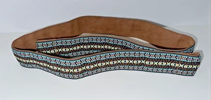 Turquoise Boho Hippie Weave Strap (Camera/Guitar/Belt) - Picture 1 of 4