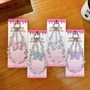 Universal Wrist Strap Anti-lost Keychain New Bag Charm Women - Photo 1 sur 11