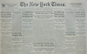 12-1934 December 28 SAAR FOES CHARGE NEW GERMAN KILLINGS. AUSTRIAN EXILES CLASH - Picture 1 of 2