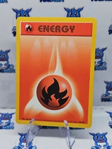 Pokemon Base Set - Fire Energy - 98/102 - MP - Picture 1 of 3