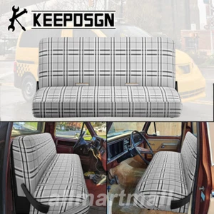 For Nissan NV200 NV350 NV400 Van Saddle Blanket Bench Seat Covers Full Size Grey - Picture 1 of 10