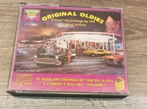 Original Oldies 50s & 60s Vol 1 - 4 Disc CD Set Free Shipping  - Picture 1 of 6