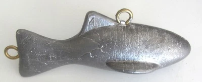 4 Pfund Shark Shape Downrigger Angeln Gewicht Blei Trolling - Bild 1 von 2