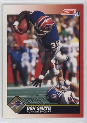 1991 Score Don Smith #160 Rookie RC - Image 1 of 2