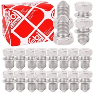 20 uds ORIGINAL FEBI BILSTEIN 15374 tornillo de cierre cubo de aceite tornillo de drenaje de aceite - Imagen 1 de 4