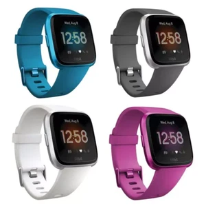 New Fitbit Versa lite Smartwatch Fitness Activity Tracker multicolor (S&L Bands) - Picture 1 of 5