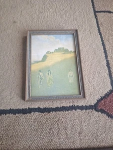 Nachlass The Great Southwest Maxfield Parrish Pueblo Wohnungen 5 x 7" Druck?  - Bild 1 von 13