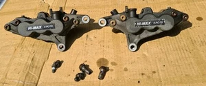 1994 SUZUKI GSXR1100W GSXR 1100 W GU75B 46E front brake calipers L&R ( PAIR ) #8 - Picture 1 of 9
