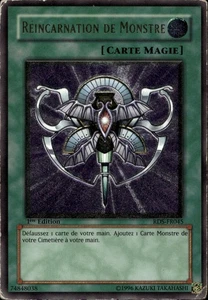 Monster Reincarnation French 1st Ed Ultimate Rare RDS-FR045 Yu-Gi-Oh! - Picture 1 of 2