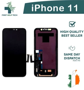 For iPhone 11 LCD Display Touch Screen Digitizer Assembly Replacement Black New - Afbeelding 1 van 6