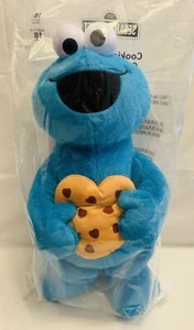 Sesame Street 15" Cookie Monster Plush holding Heart Cookie - Picture 1 of 4