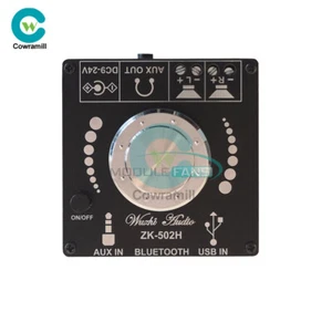 TPA3116D2 HIFI Digital Power Amplifier Board 50WX2 Stereo AMP Bluetooth 5.0 USB - Picture 1 of 8