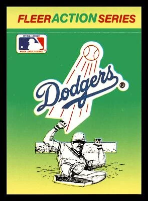 1990 Fleer Update Sticker Los Angeles Dodgers #NNO Los Angeles Dodgers Mint - Image 1 of 2