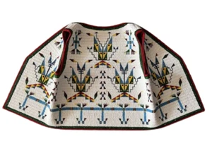 Old American Sioux Style Fully Beaded Powwow Regalia Beaded Vest PRV190 - Picture 1 of 3