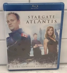 Stargate Atlantis: The Complete Season 3 Blu-Ray 4-Disc Set Brand New Sealed - Picture 1 of 6
