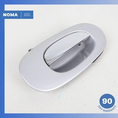 98-03 Jaguar X308 XJ8 XJR manija de puerta exterior de pasajero delantero derecho plateada OEM Foto 1 de 4