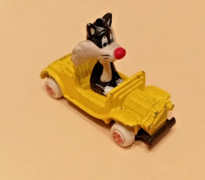 ERTL Macchinina Automobilina Looney Tunes Gatto Silvestro 1988 - Immagine 1 di 4