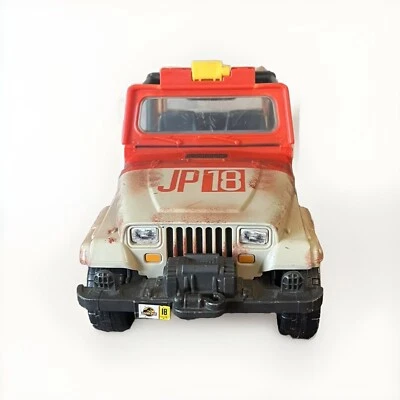 Jurassic World JP18 Park Jeep Wrangler w/ Rescue Net Launcher - 2018 Mattel - Image 1 of 4