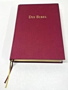Tapa dura DIE BIBEL GRANDE aprox. 14" T x 10.25" W X 2.5" Fam Biblia Impresión Alemania - Imagen 1 de 12