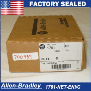 1PC NEW Allen Bradley 1761-NET-ENI MicroLogix and SLC Communication Adaptor - Picture 1 of 3