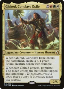 1x Ghired, Conclave Exile Foil Com 2019 NM x1 Mtg Magic the Gathering Changie - Picture 1 of 1