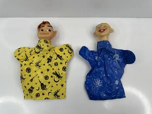 Vintage 1950’s Hand Puppet Set Halloween & Sleeping USA HTF - Picture 1 of 8