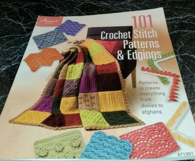 AG5 ANNIE'S ATTIC 101 CROCHET STITCH PATTERNS & EDGINGS, 2012 - Image 1 of 4