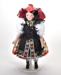 Rimóci- BAMBOLA IN PORCELLANA ATLAS NEI COSTUMI TRADIZIONALI UNGHERESI - 004 - Picture 1 of 2