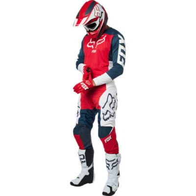 Fox Racing 180  PRZM Off-Road Mx Motocross ATV Pants NAVY YELLOW- RED - Image 1 of 4