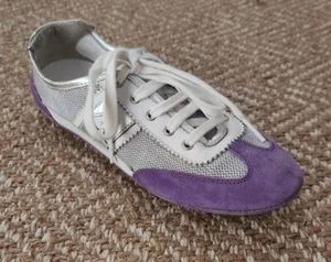 Tenis para mujer Aquatalia de gamuza púrpura talla 6 - Imagen 1 de 8