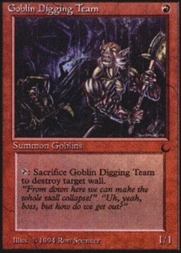 4x Goblin Digging Team ~ Moderately Played The Dark MTG Magic x4 4 UltimateMTG P - Image 1 of 1