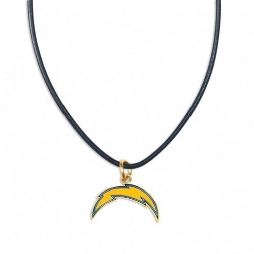 NFL Los Angeles Chargers Wincraft Necklace With Silicone Cord NEW! - Image 1 of 1