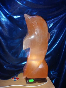 Salzkristall-Lampe Delphin - Bild 1 von 6