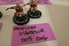 MAGE KNIGHT DARK RIDERS 005 006 PRIESKAN WARRIOR / LOT OF 2