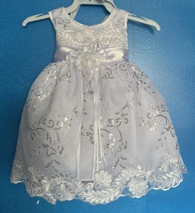 Tauf- oder Taufkleid für Mädchen/Vestido para Bautizo de nina Gr. S - Bild 1 von 11