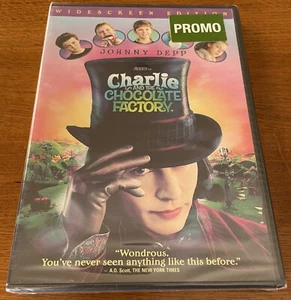 Johnny Depp - Charlie And The Chocolate Factory Widescreen Edition Promo DVD - Picture 1 of 2